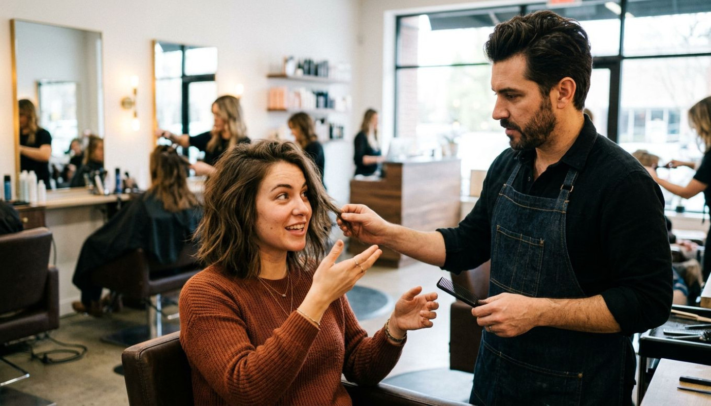 Ce que votre coupe de cheveux dit à votre coiffeur avant même votre rendez-vous
