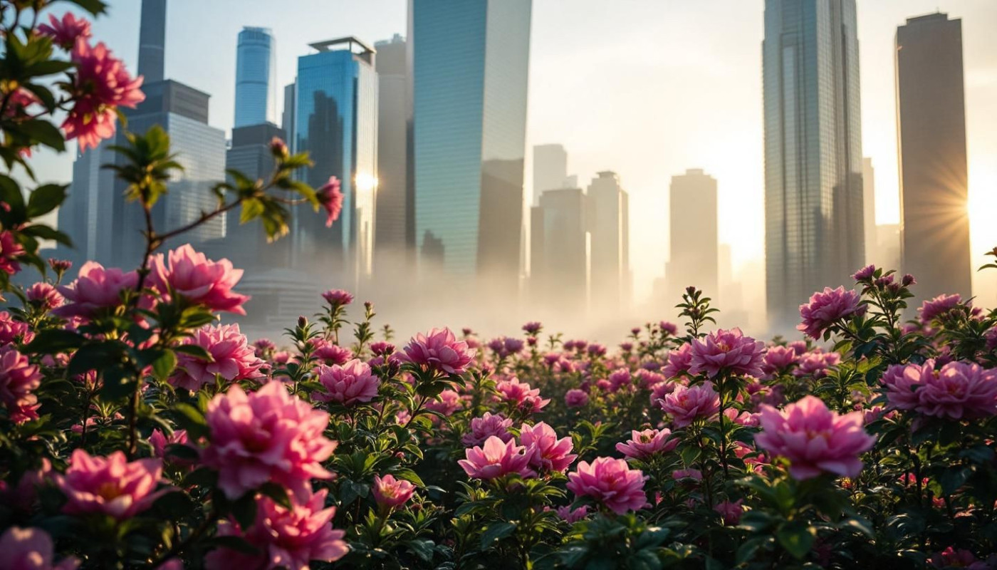 Comment les parfums floraux captent-ils l'essence des villes modernes ?